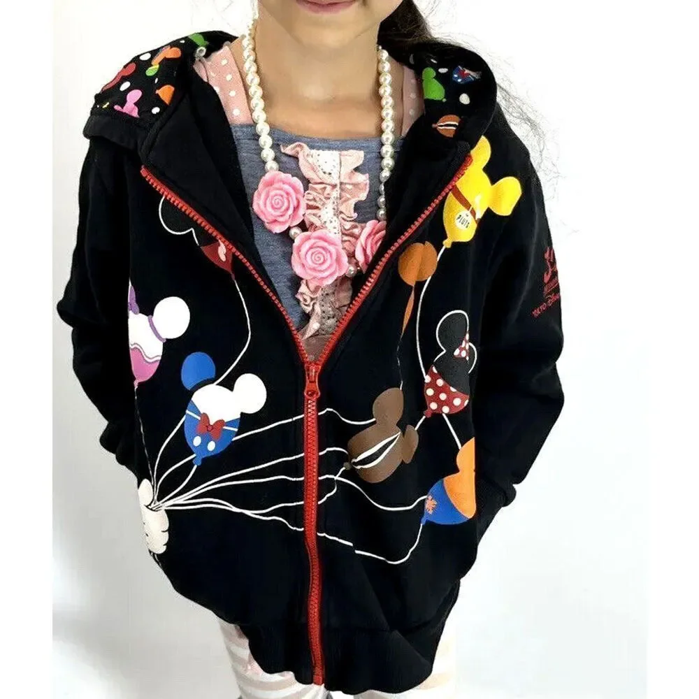 Tokyo‎ Resort Disney Hooded Sweatshirt 30th Anniversary Balloon Size 140 10-12Y